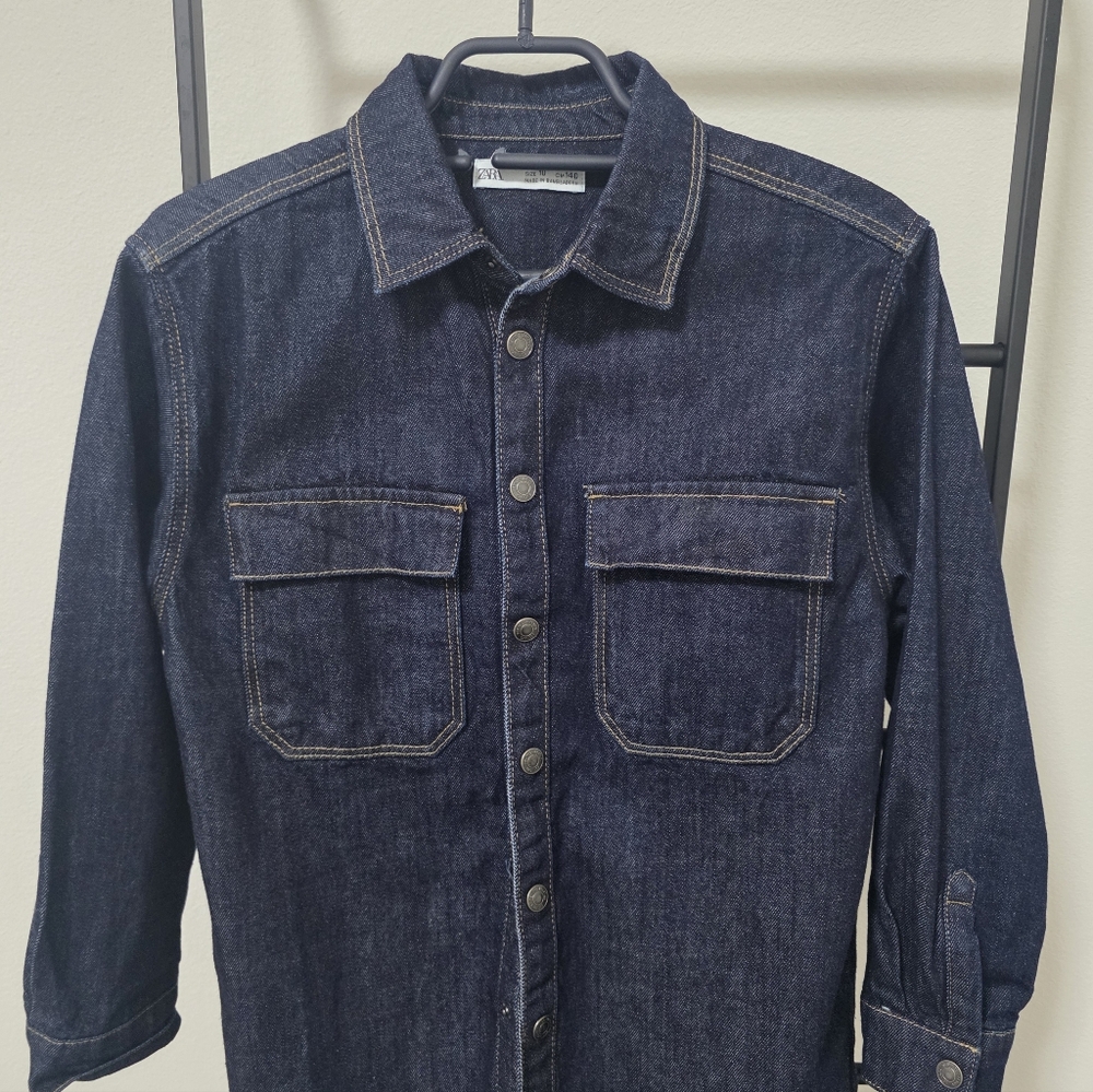 Dark Blue Denim Jacket